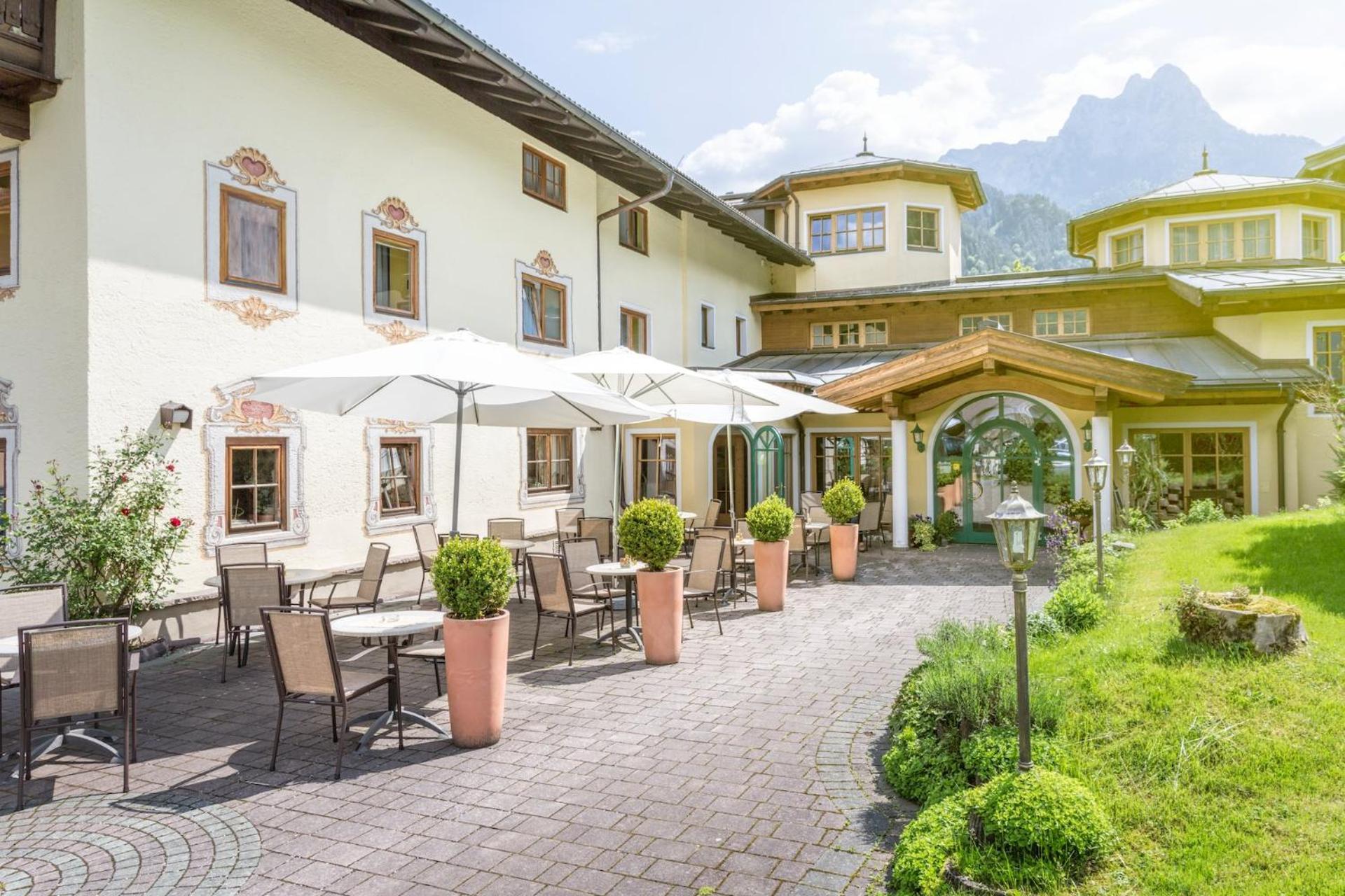 Hotel Vitaloase Zu Den Drei Bruedern Unken Zewnętrze zdjęcie