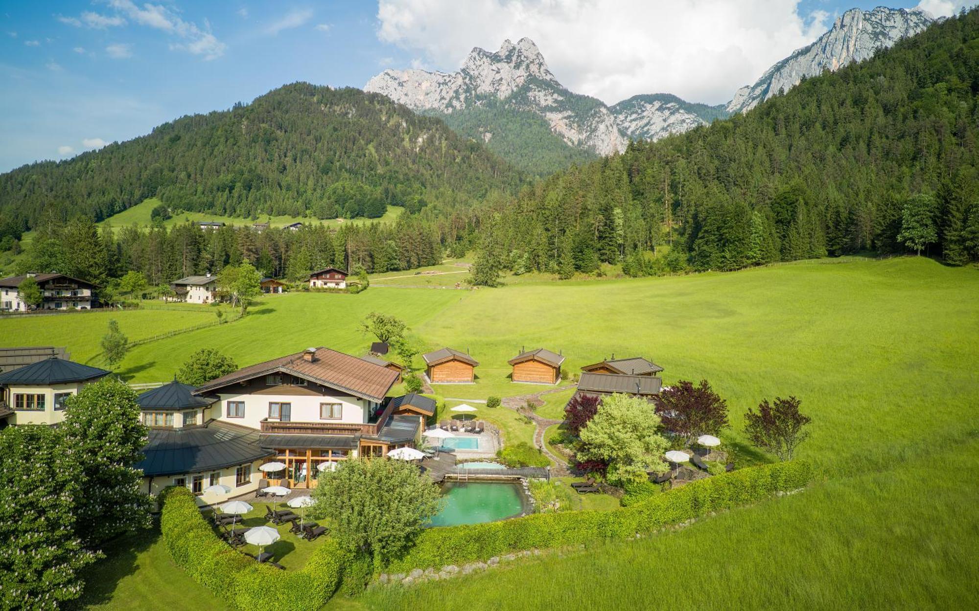 Hotel Vitaloase Zu Den Drei Bruedern Unken Zewnętrze zdjęcie