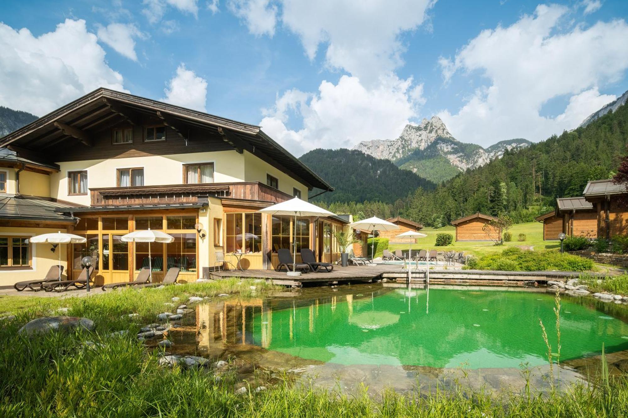 Hotel Vitaloase Zu Den Drei Bruedern Unken Zewnętrze zdjęcie